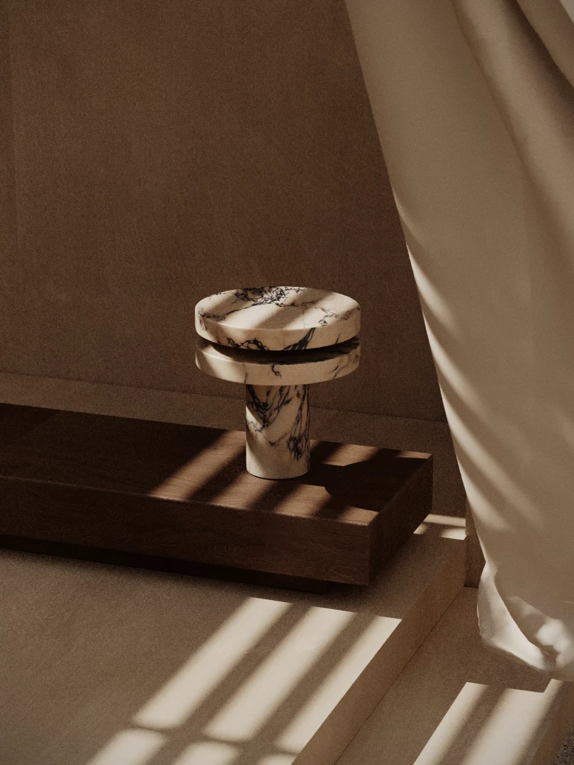 M_014 Lamp Calacatta Viola