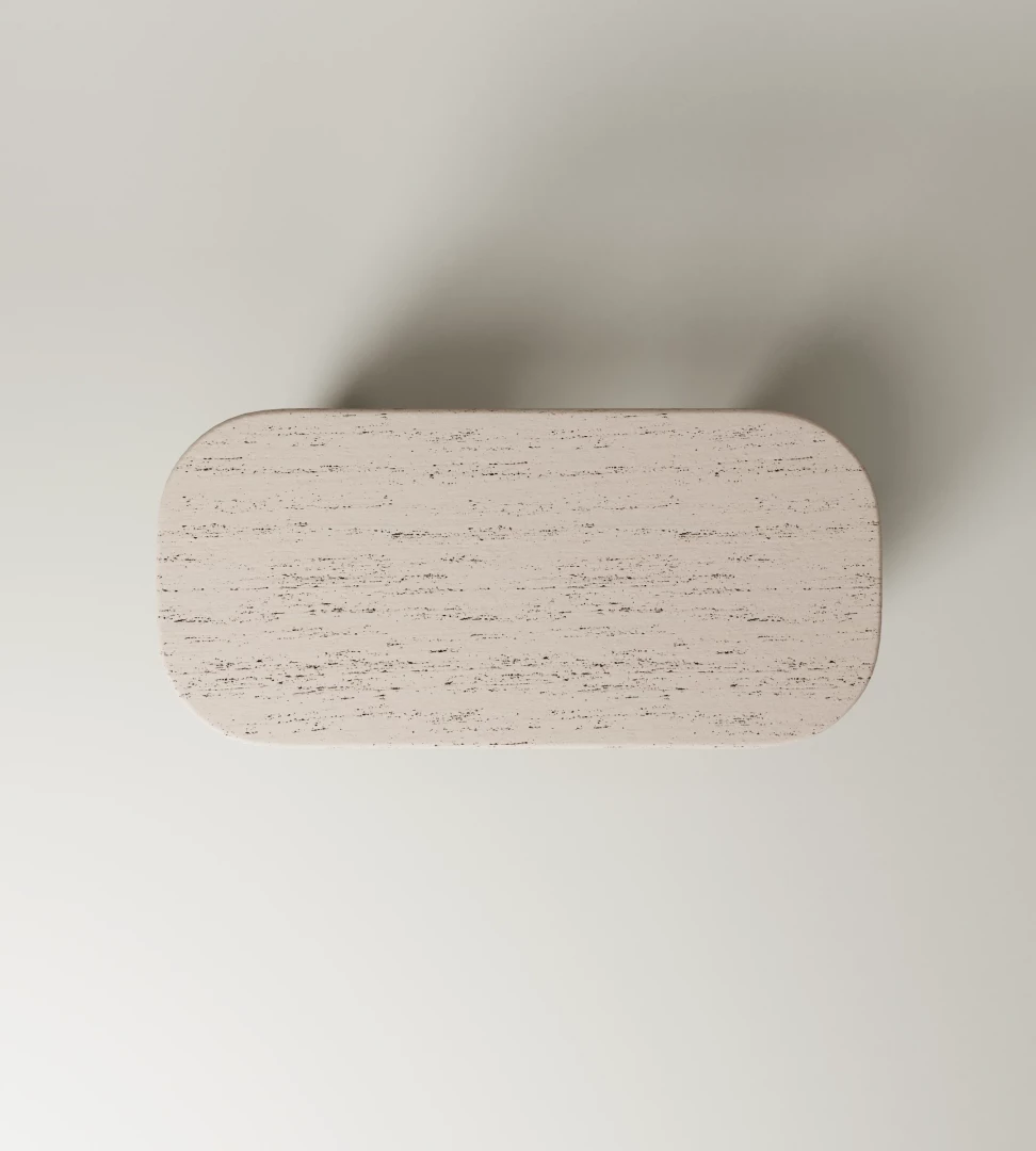 M_019 Desk Travertine