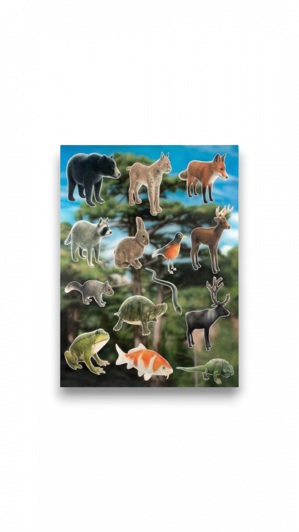 als die tiere den wald verliesen