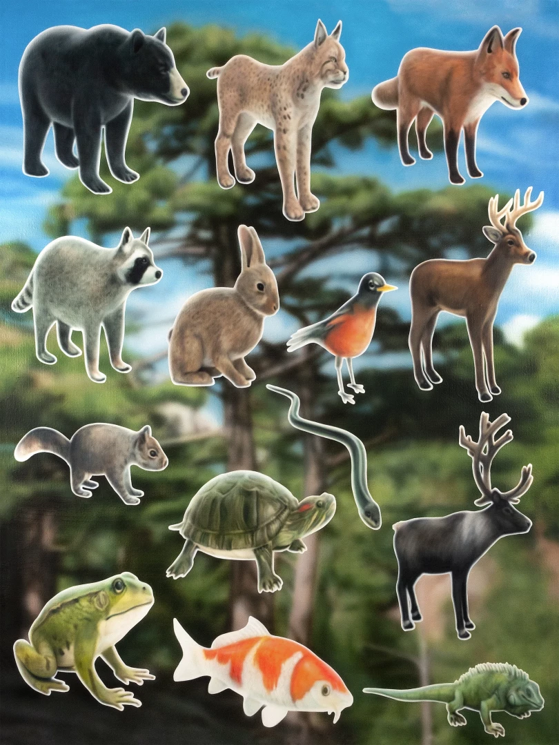 als die tiere den wald verliesen