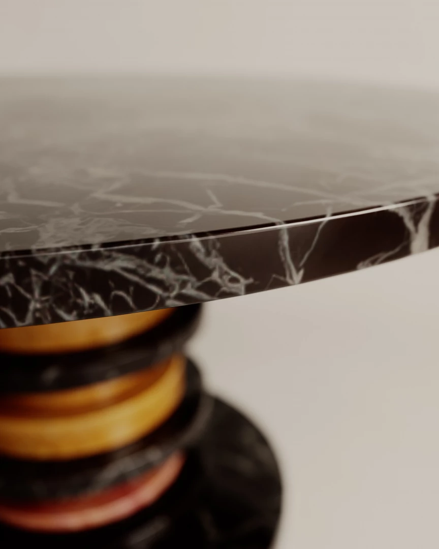 Dining Table Rosso Levanto - Image 4