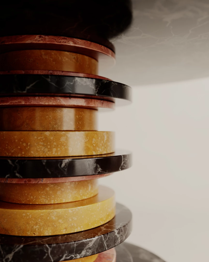 Dining Table Rosso Levanto - Image 5