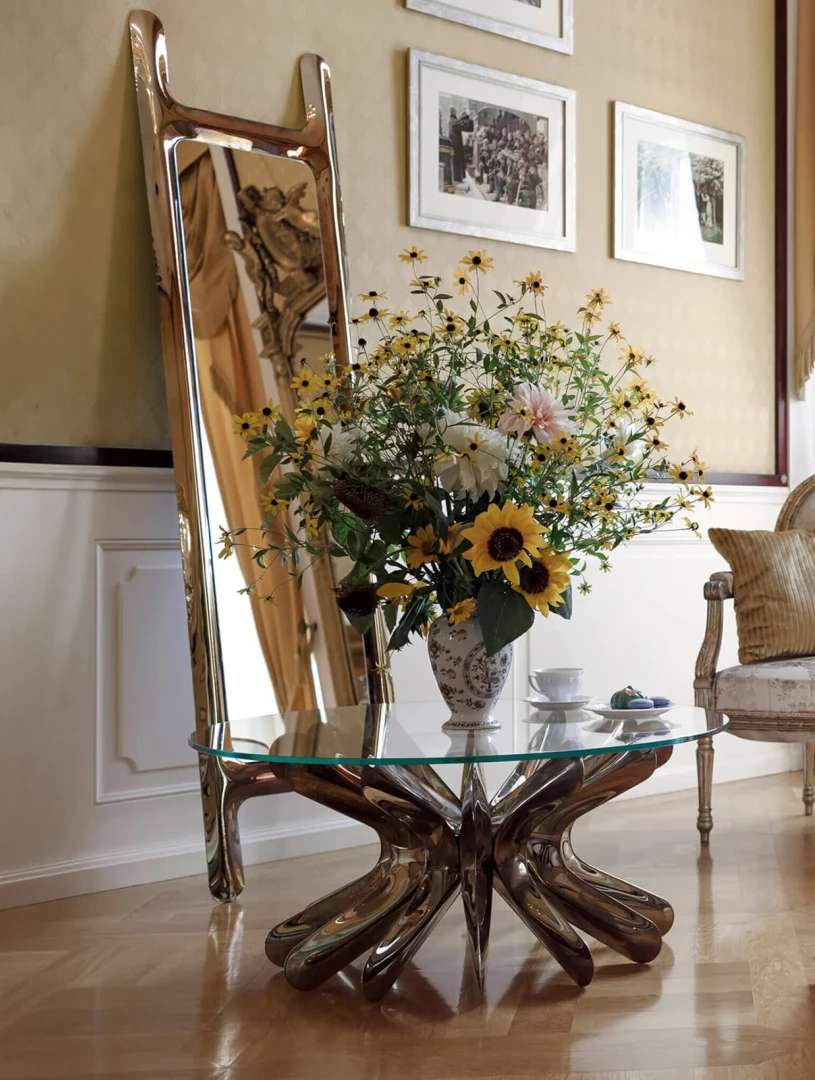 Steel In Rotation Coffee Table 1