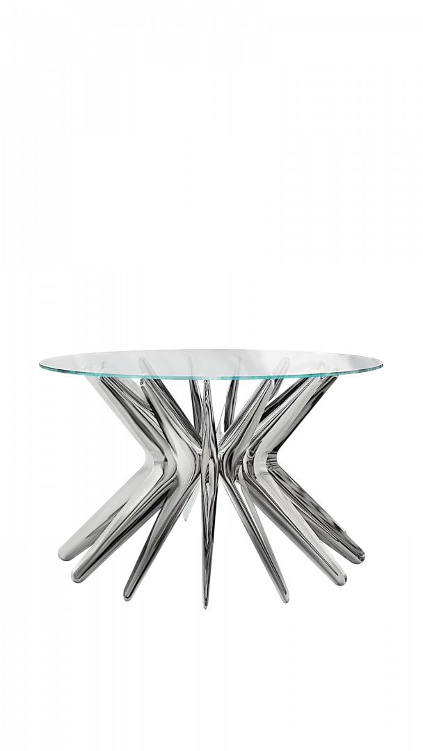 Steel In Rotation Coffee Table 3