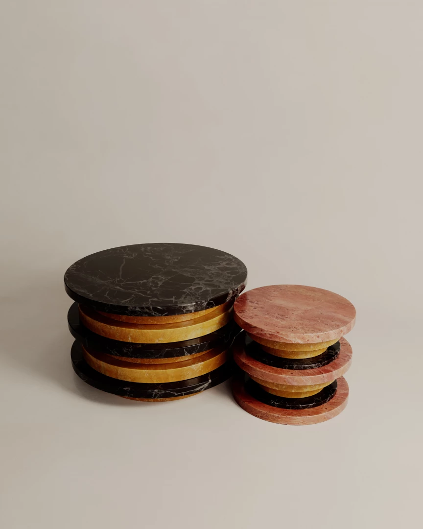 Sun Coffee Table Rosso Levanto