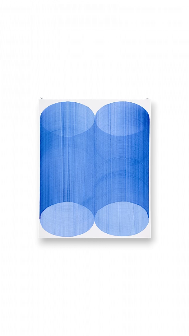 Two Blue Parallel Lines 3