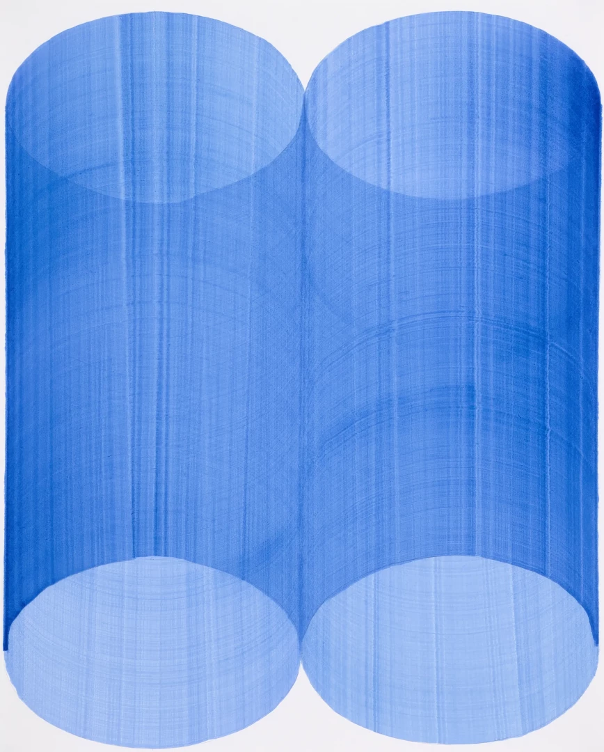 Two Blue Parallel Lines 3